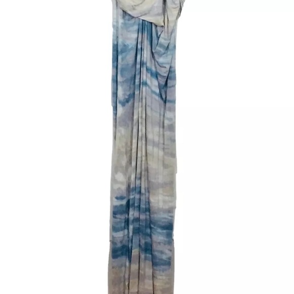 Young Fabulous Broke Hamptons Maxi Tie Die  Dress - Picture 8 of 8